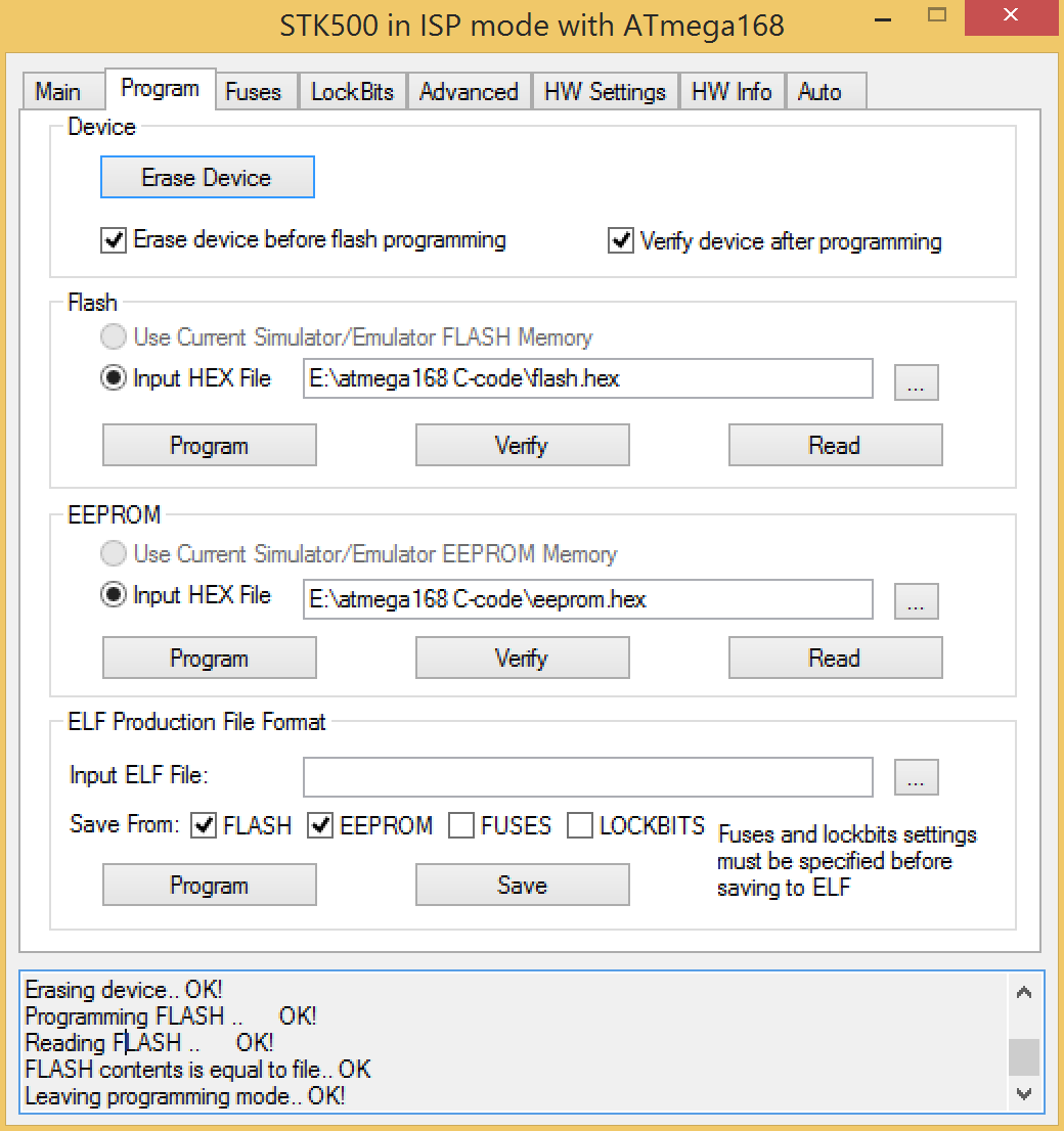 program-atmega